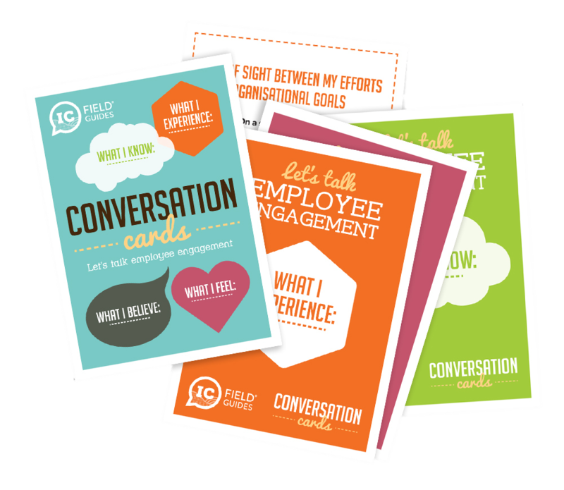 Internal comms Conversation Cards by H&H