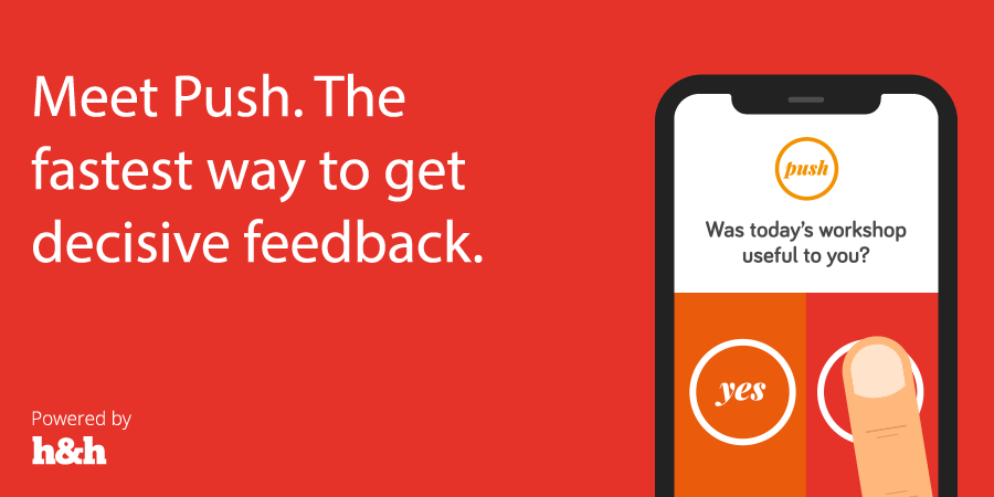 Meet Push - the new instant feedback tool for internal comms measurement