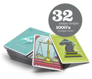 Internal comms best practice product: storytelling cards