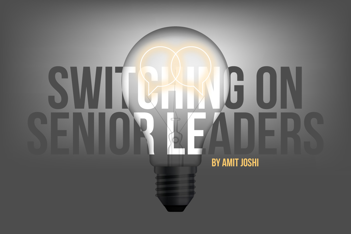 Switching on senior leaders header image