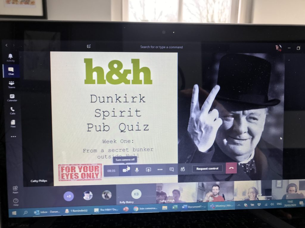 H&H virtual pub quiz