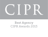 CIPR Best Agency 2013 Logo