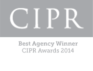 CIPR Best Agency Winner 2014 Logo